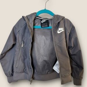 Nike | Kids Hooded Jacket | Size 2T | Gray